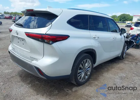 2023 Toyota Highlander Platinum из США, поврежденный, VIN 5TDKDRAH3PS044054